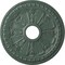 Ekena Millwork Raymond Ceiling Medallion (Fits Canopies up to 5 1/8"), 18 1/8"OD 3 5/8"ID x 1 1/8"P, Cloud Burst CM18RACBF - alternate 1